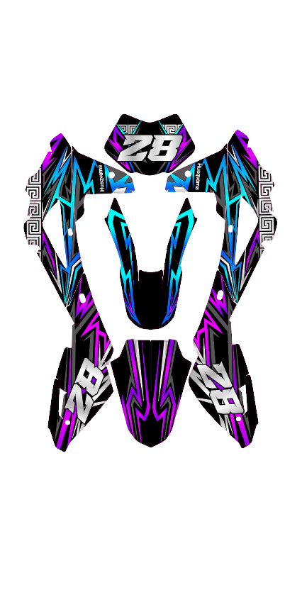 Grafiche Husqvarna PERSONALIZZATE 125 SM/WR